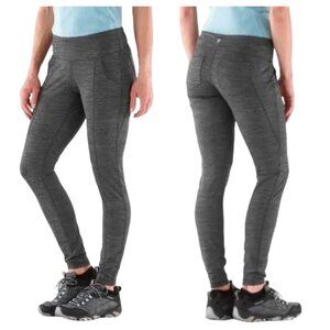 NWT KUHL W's Skulpt Skinny Stretch Pant in Heathered Charcoal SMALL UPF50 Hiking